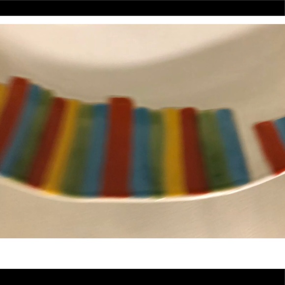 Hand Made Plates Cats Picture - Set of 2 New ceramic plates Made in Thailand - Picture 9 of 9